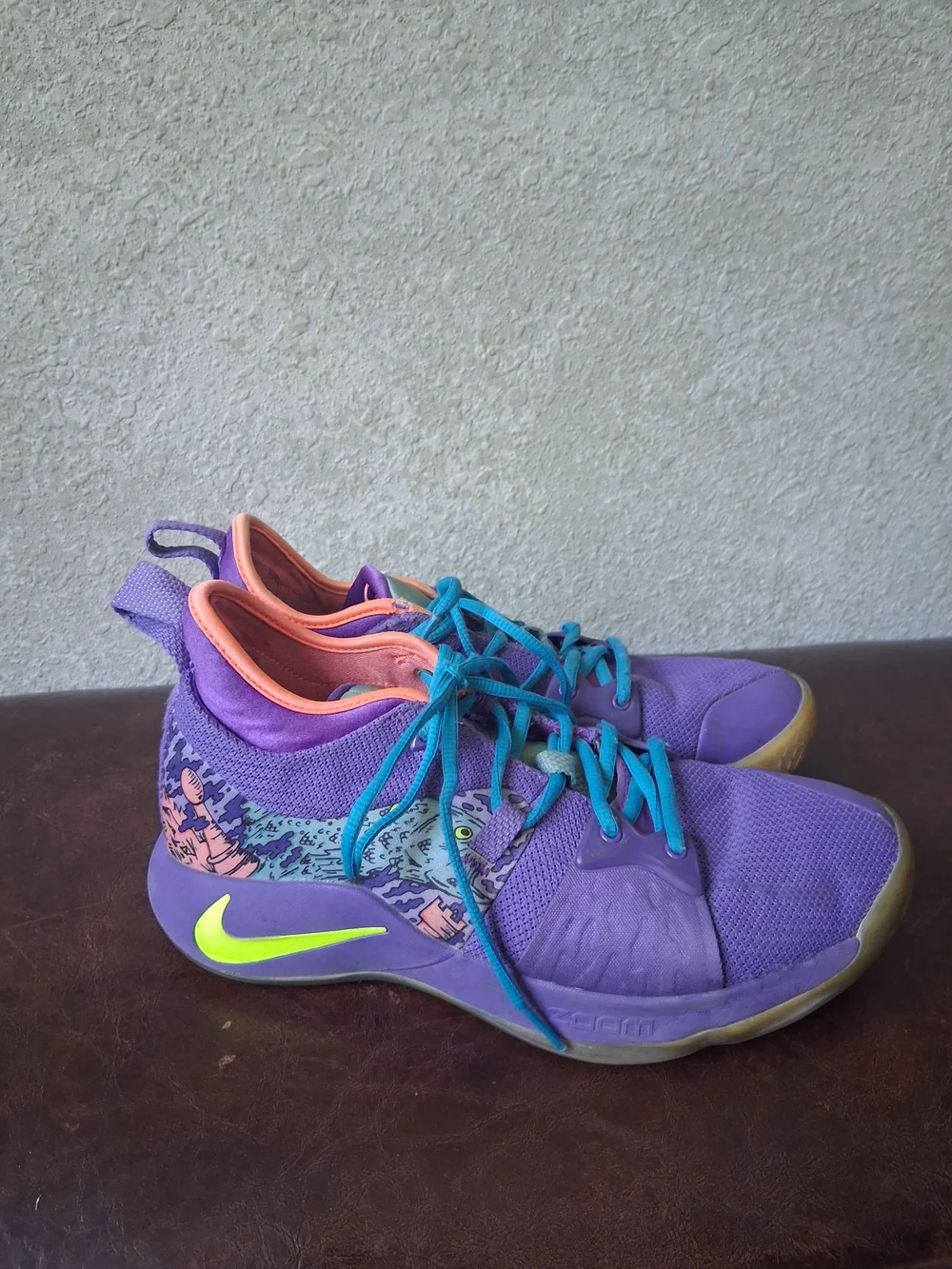 Nike PG2 Mamba Mentality Shoe - Size 8.5  Sneakers Zoom Purple Rare